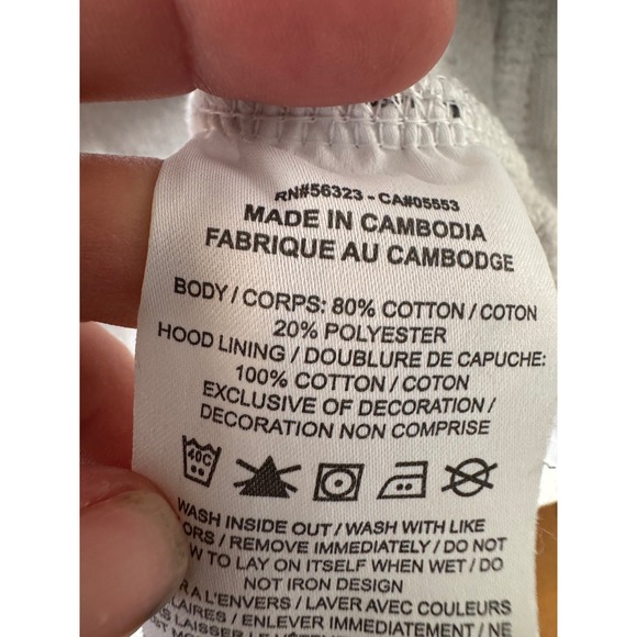 Nike Kids Gray Camo Just Do It Graphic Hoodie Sweatshirt Size XL TG - Picture 3 of 7